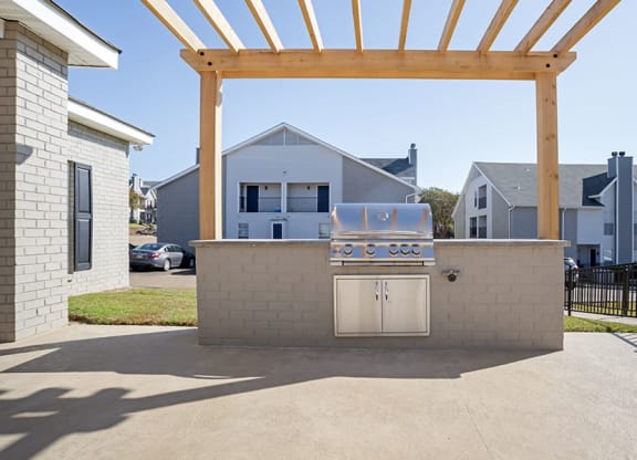 Outdoor Grill Station