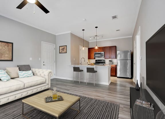 Chenal Pointe living room