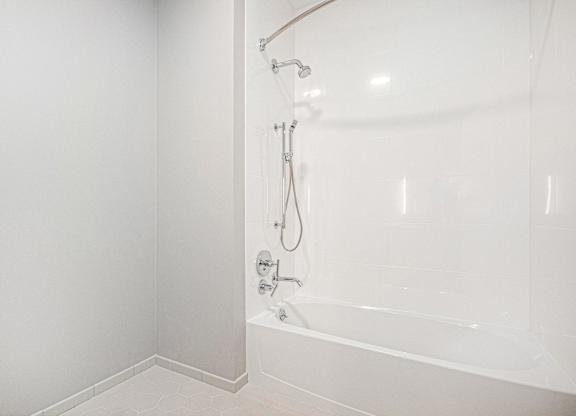 Bathroom With Bathtub and a shower at Thrive Exchange, Chicago, IL, Illinois , 60617