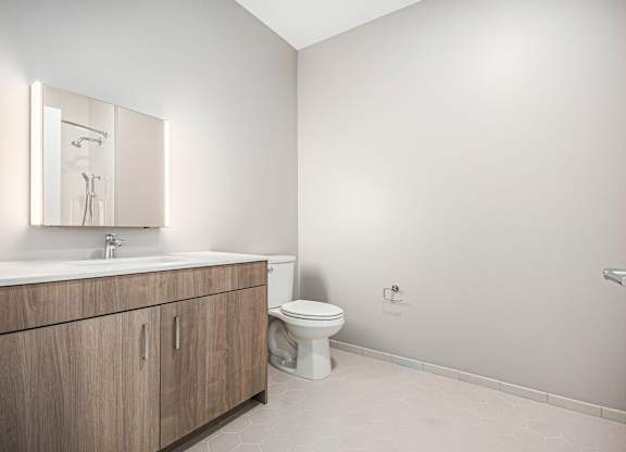 Spacious Bathrooms at Thrive Exchange, Illinois