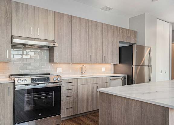 Efficient Appliances In Kitchen at Thrive Exchange, Chicago, IL, Illinois