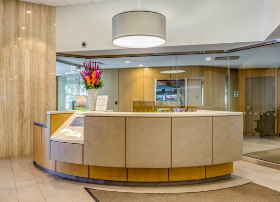 Palatial Reception Area at Asbury Plaza, Chicago, IL