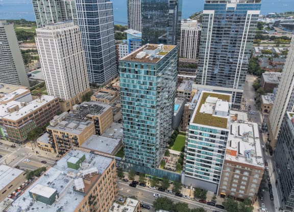 Buildings View at One 333, Chicago