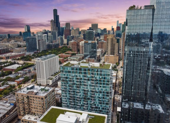 Skyline View at One 333, Illinois, 60605