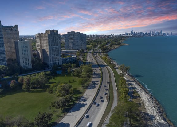 Gorgeous Chicago Cityscape 8 at Twin Towers, Illinois, 60615