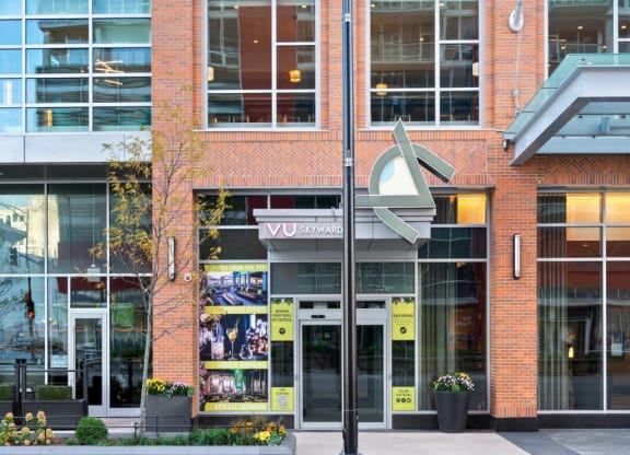 Entrance View at 23rd Place Apartment, Chicago