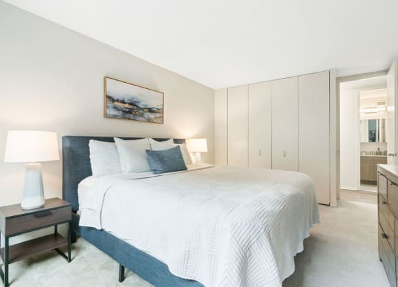 Bedroom With Bathroom at Elm Street Plaza, Chicago, IL, 60610