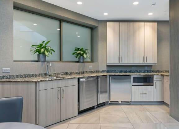 Kitchen Space at Elm Street Plaza, Illinois