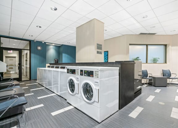 Laundry Room at Elm Street Plaza, Chicago, Illinois