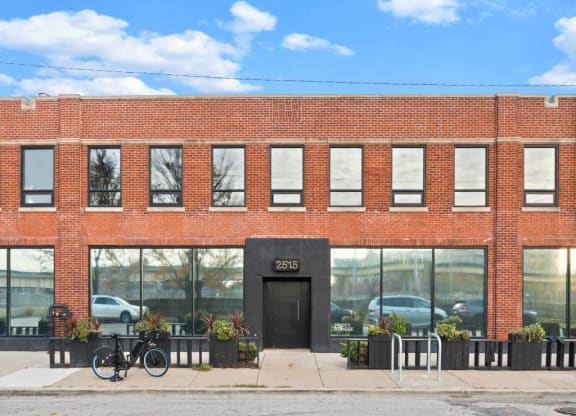 Exterior Building at 23rd Place Apartment, Chicago, Illinois