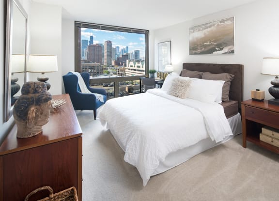Gorgeous Bedroom at Elm Street Plaza, Chicago, IL, 60610