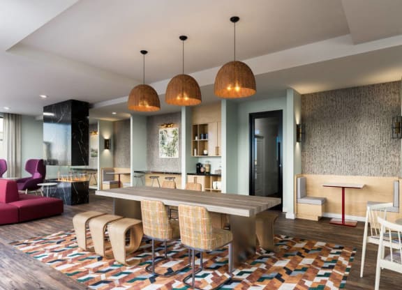 Game Lounge at 23rd Place Apartment, Chicago, IL, 60654