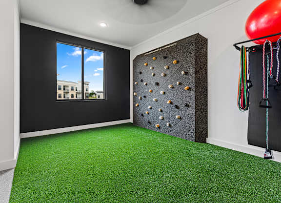 Fitness center at Views at Flowers, Clayton, 27527