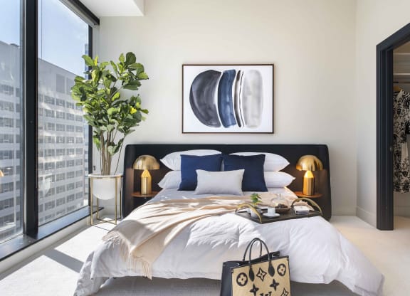 Master Bed at 220 Meridian, Indianapolis, IN, 46204