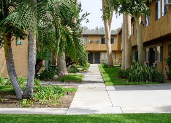 Sidewalk at La Puente Garden Apts, La Puente, CA 91744