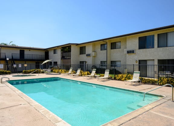 our apartments in a city have a swimming pool at Park Columbia Apts, Hemet