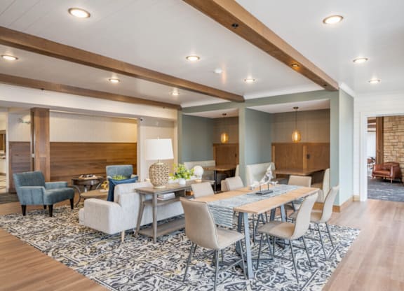 Victoria Park Community Room  at Victoria Park and V2 Apartments, St. Paul, 55102