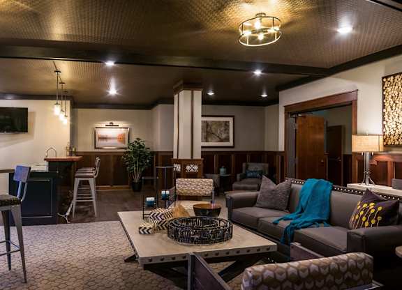 Club Room  at Victoria Park and V2 Apartments, Minnesota, 55102