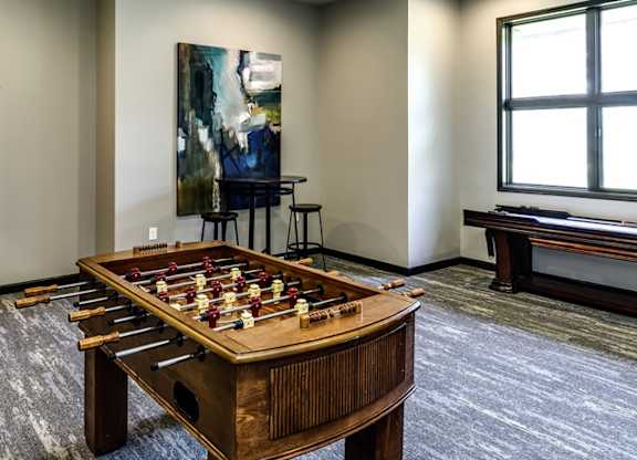 Community clubhouse at Deerfield Clubhouse Apartments in Fremont, NE