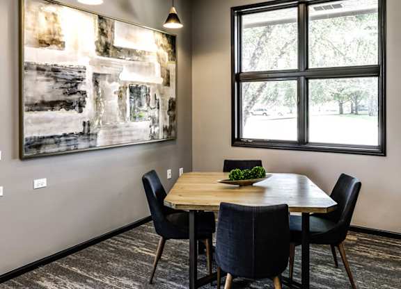 Community clubhouse at Deerfield Clubhouse Apartments in Fremont, NE