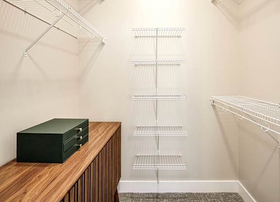 Brand new modern studio, one and two-bedroom apartment homes featuring stainless steel appliances, tile backsplash, quartz countertops, LVP flooring, large picture windows, in-unit washer and dryer and balconies at The Artisan at 39th in Omaha, NE