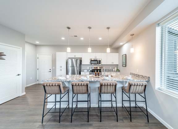 Model kitchen at The Boulevard in Joplin, MO