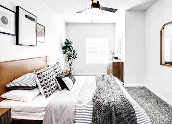 Modern one- and two-bedroom apartments featuring stainless steel appliances, high-end lighting, premium LVT flooring, granite countertops and more at The Ridgeline in Council Bluffs, IA