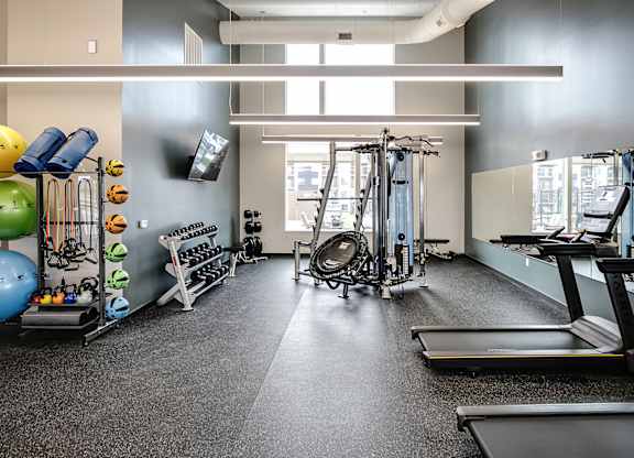 24-Hour Fitness Center at The Trails at North Streams in Omaha, NE