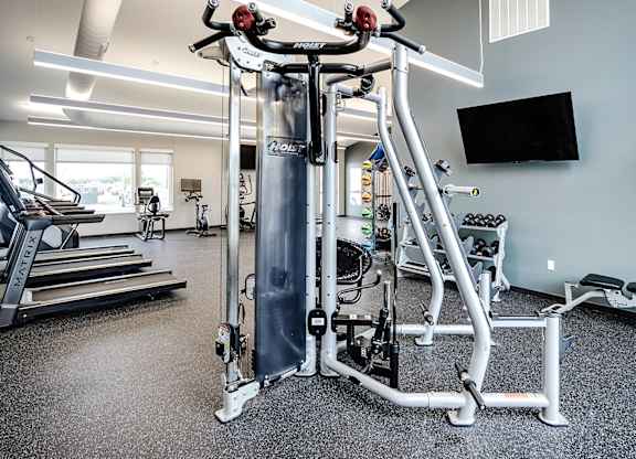 24-hour fitness center at The Trails at North Streams in Omaha, NE