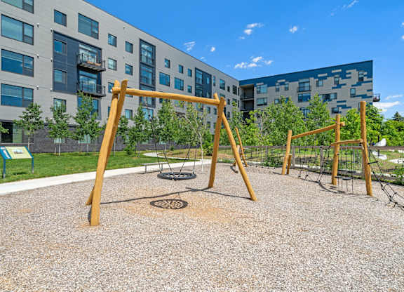 Playground at Zelia on Seven, St Louis Park, MN