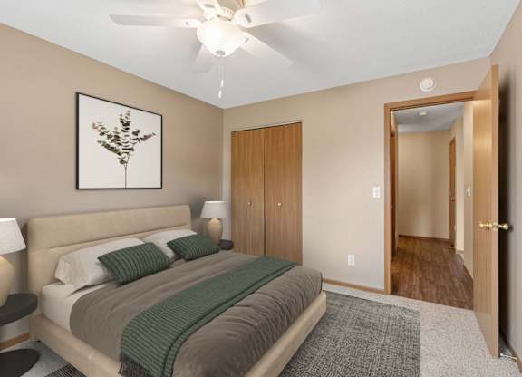 Bedroom Unit at Evans Meadows, Minnesota, 55330