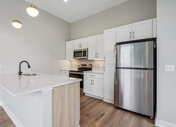 Modern Kitchen at Expo Apartments, Minneapolis