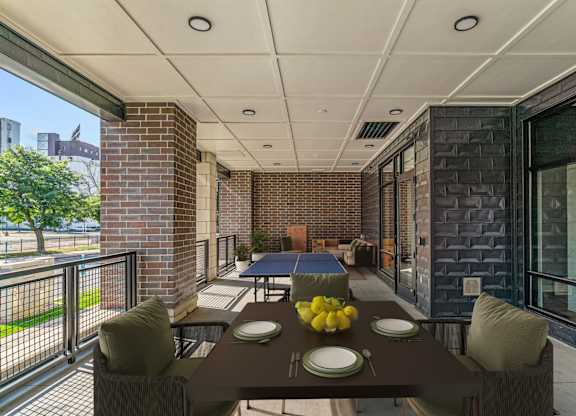 Dining Room at Expo Apartments, Minnesota