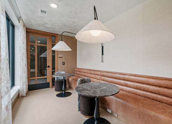 Coworking or WFH space and a conference room at Lilia in Lilydale, MN 55118