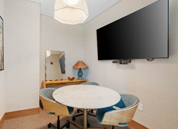 Coworking or WFH conference room at Lilia in Lilydale, MN 55118