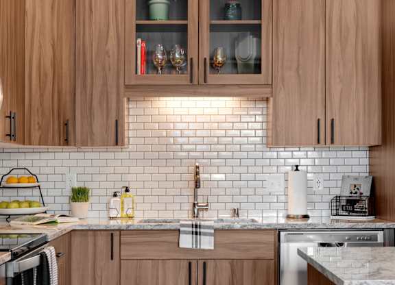 Kitchen at Nuvelo at Parkside, Minnesota