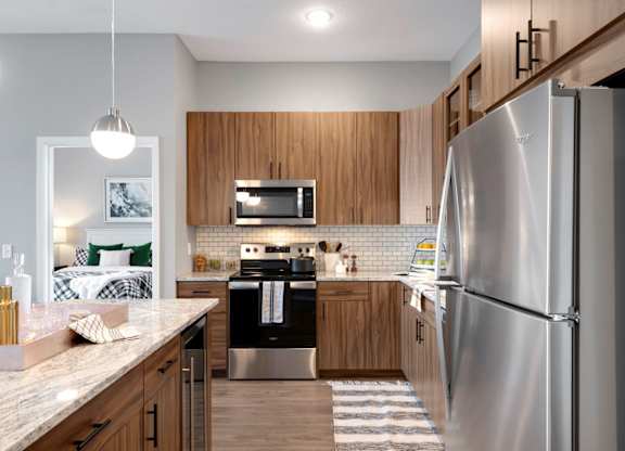 Stainless Steel Appliances at Nuvelo at Parkside, Apple Valley, 55124