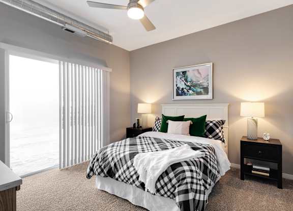 Bedroom view at The Mera, St Louis Park, 55426