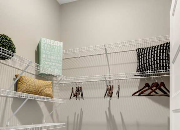 closet at Nuvelo at Parkside, Apple Valley, MN