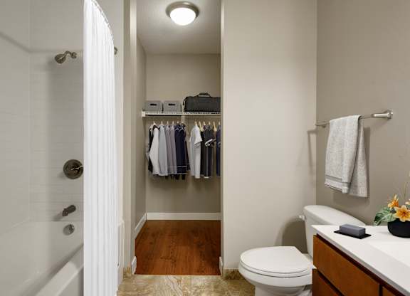 a bathroom at Be @ Axon Green, Minnesota, 55416