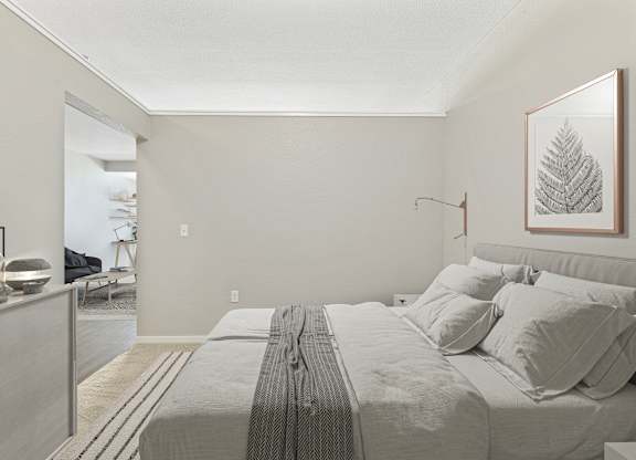 Bedroom at The Palmer, Minneapolis, Minnesota