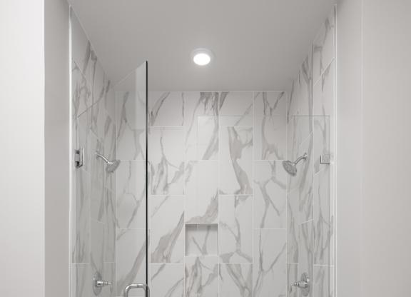 Glass Enclosed Shower at Expo, Minnesota, 55414