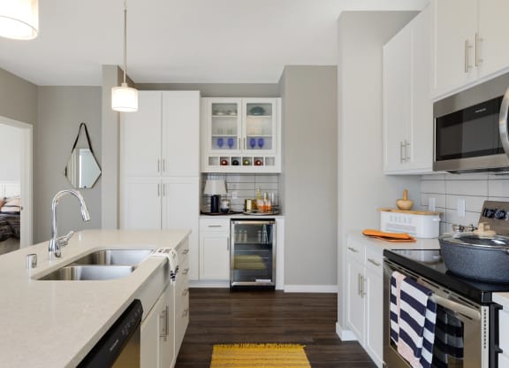 Fully Equipped Kitchen at Galante at Parkside, Minnesota