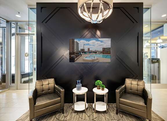 Galtier Towers Lobby view at Galtier Towers Apartments, St. Paul, Minnesota