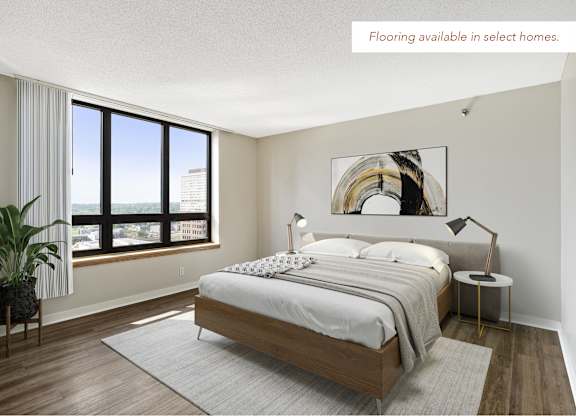 Bedroomat Galtier Towers Apartments, Minnesota, 55101