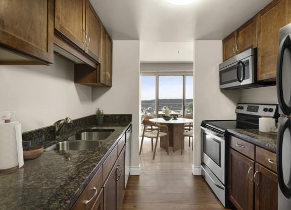 Kitchen at Kellogg Square, Minnesota