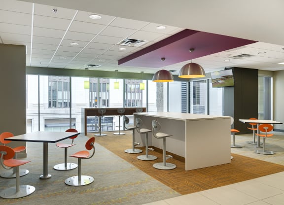 Second Floor Common Area at Kellogg Square, Minnesota, 55101