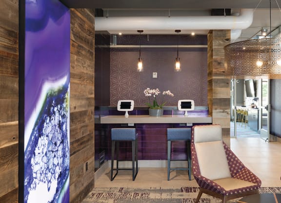 Lobby at Galante at Parkside, Apple Valley, 55124