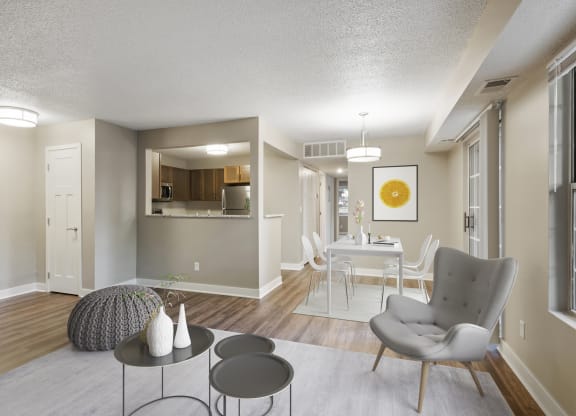 Living Room at Mallard Ridge, Maple Grove, MN