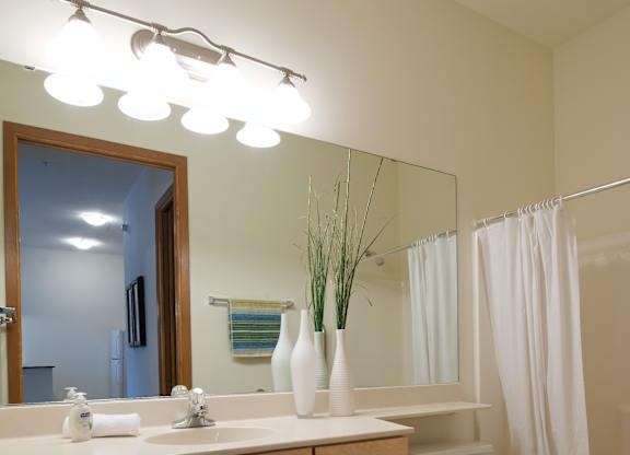 Bathroom  at Mears Park Place, Minnesota, 55101